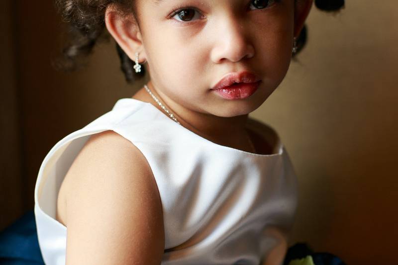 Perfect little flower Girl. Buckner Wedding.Photo Credit: BM-Photography