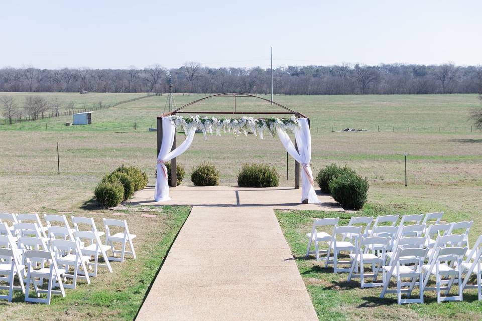 Ceremony gazebo