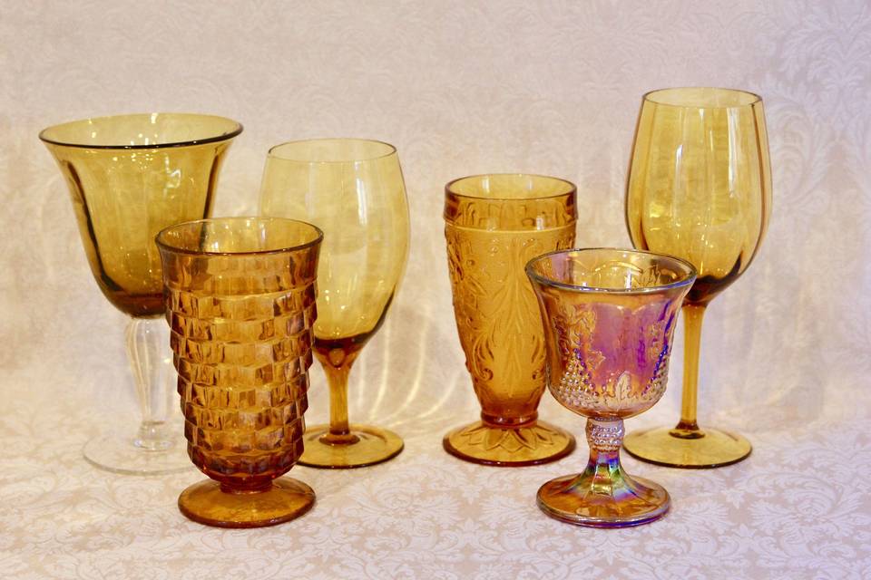 Goblets:  Gold