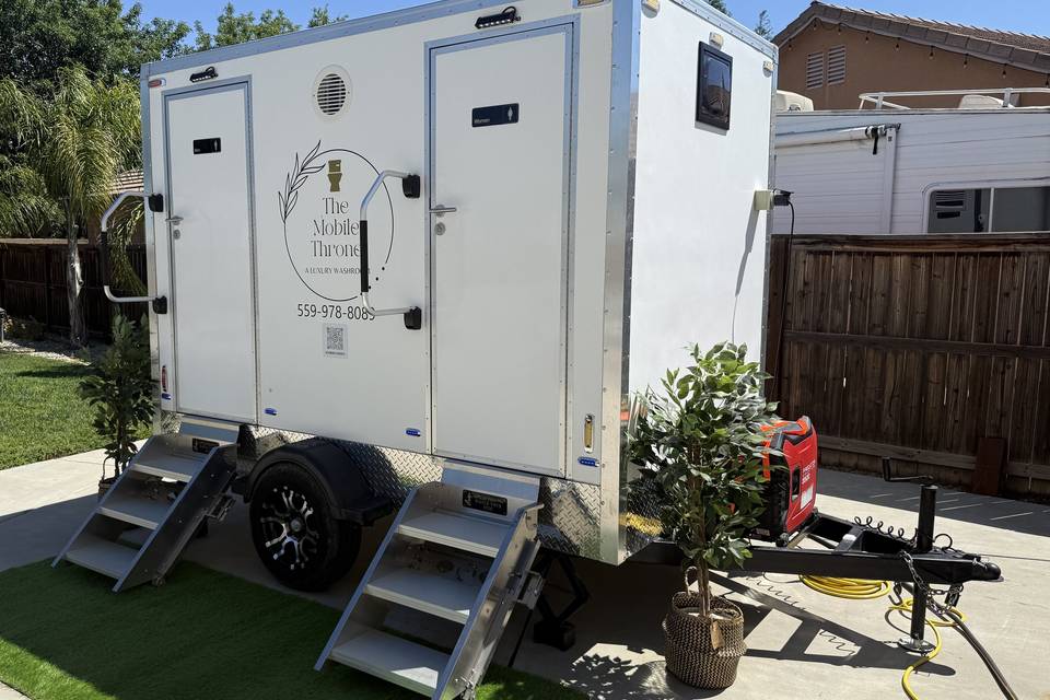 The Mobile Throne- Portable Toilet Rental