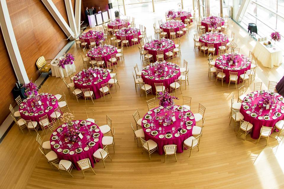 Reception at Clinton Library