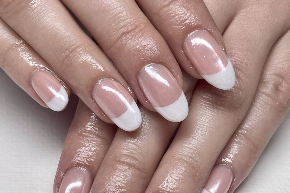 French Chrome Builder Gel