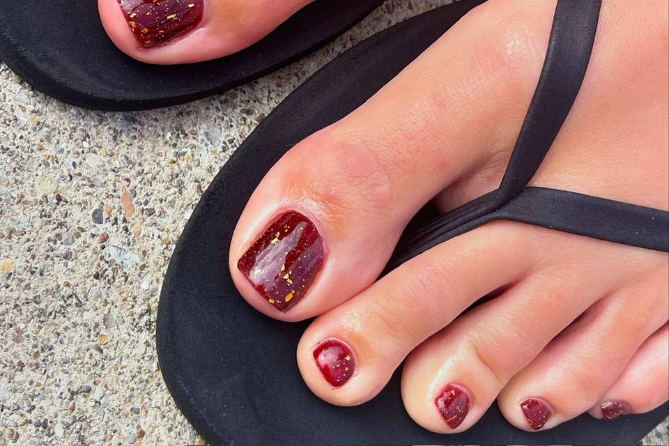 Gold Flake Gel
