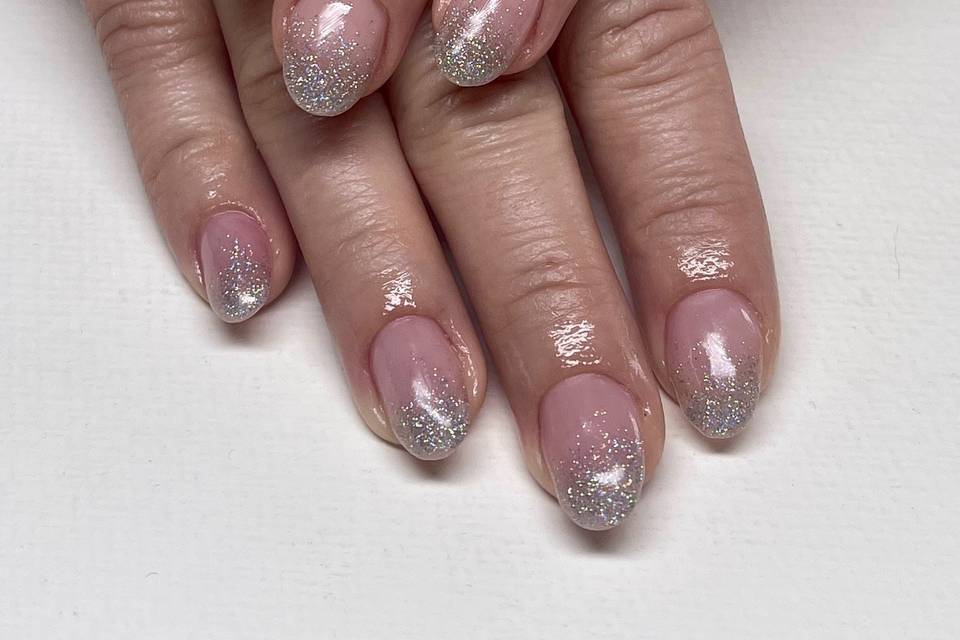 Ombre Glitter Acrylic