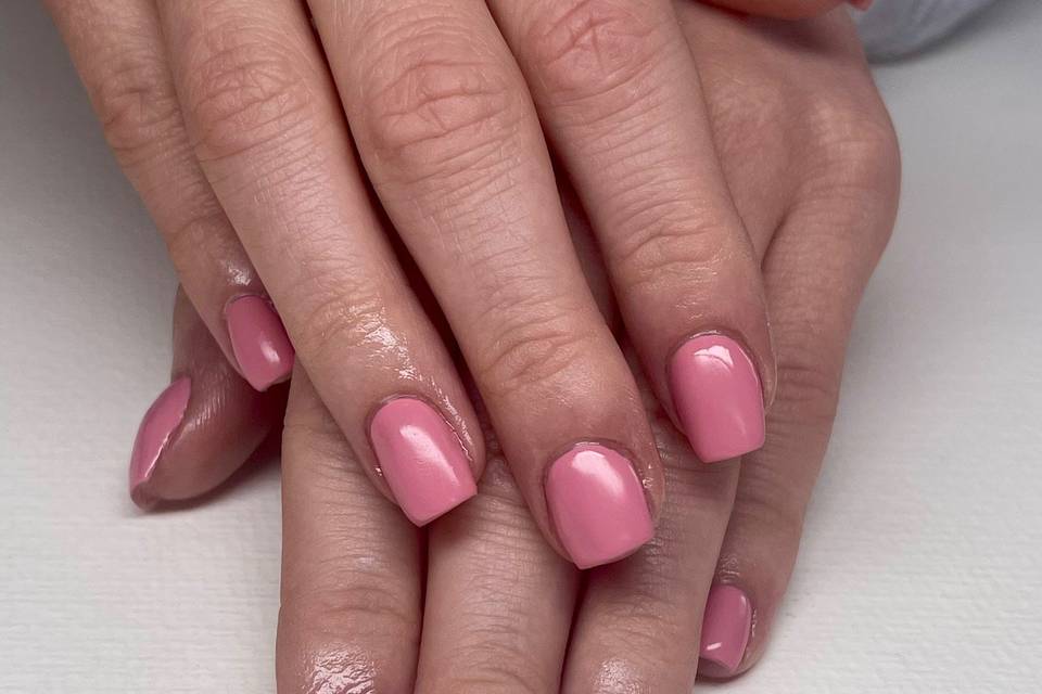 Pink Acrylic Overlay
