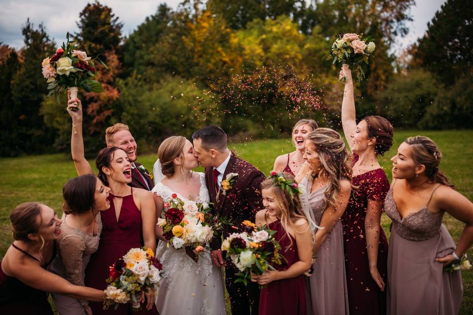 Fall wedding