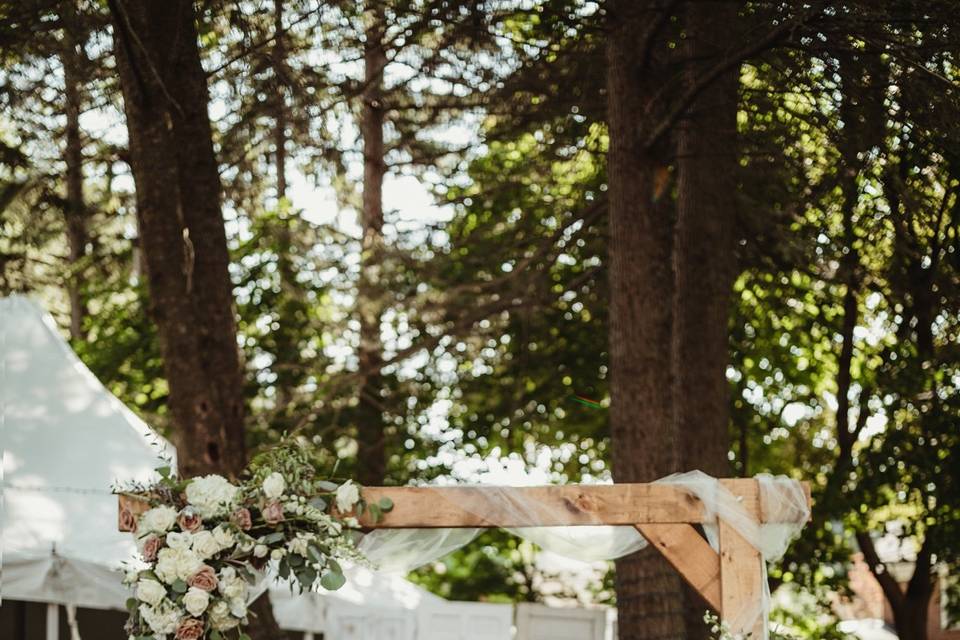 Backyard wedding - Anastasia's Photography