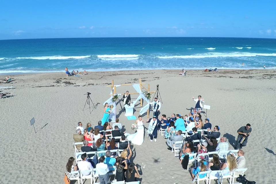 Tamara & Trevor at Hutchinson Island