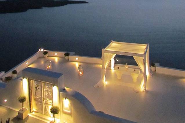 Santorini Weddings by Dana Villas