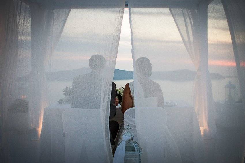 Santorini Weddings by Dana Villas