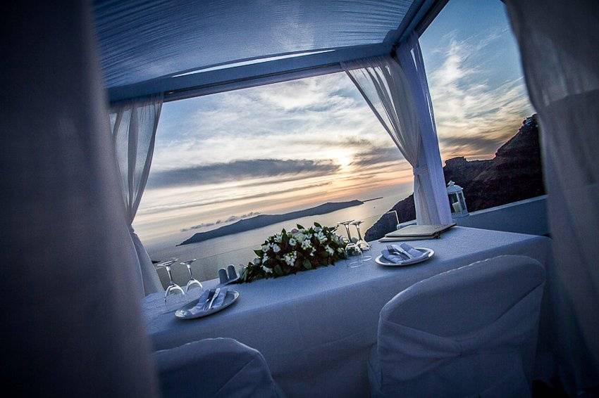 Santorini Weddings by Dana Villas