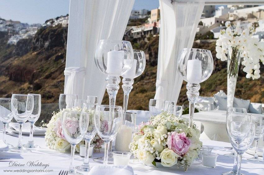 Santorini Weddings by Dana Villas