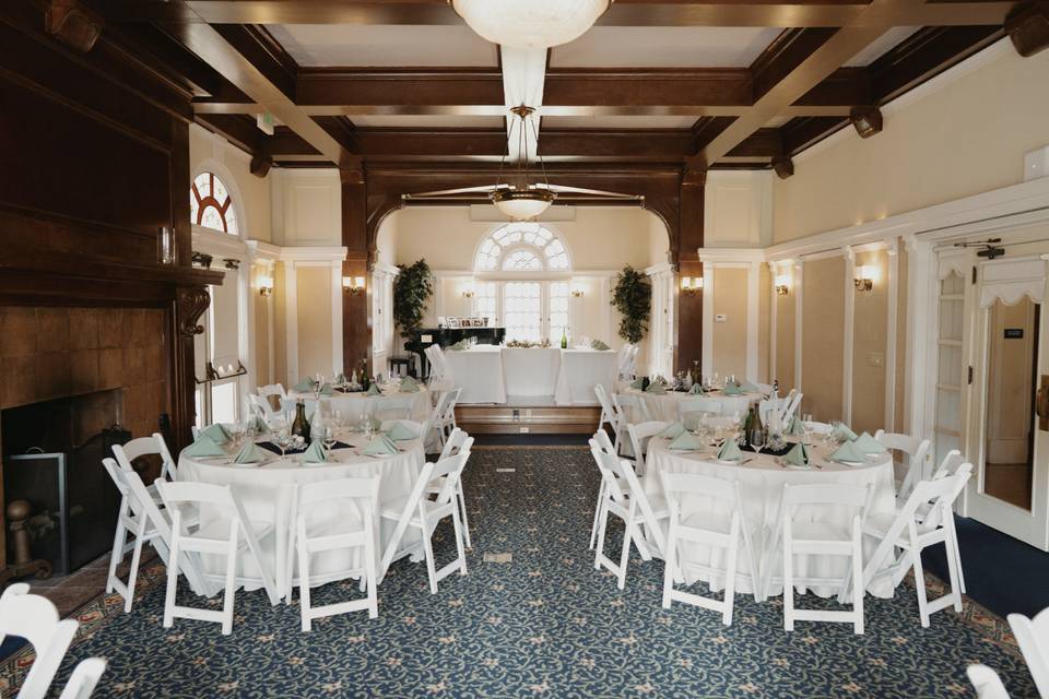 Dining in our McPherson room