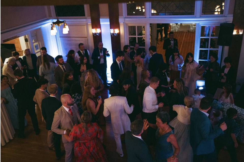 Reception in the main room