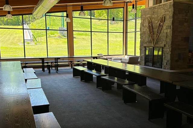 Before set up Reception area