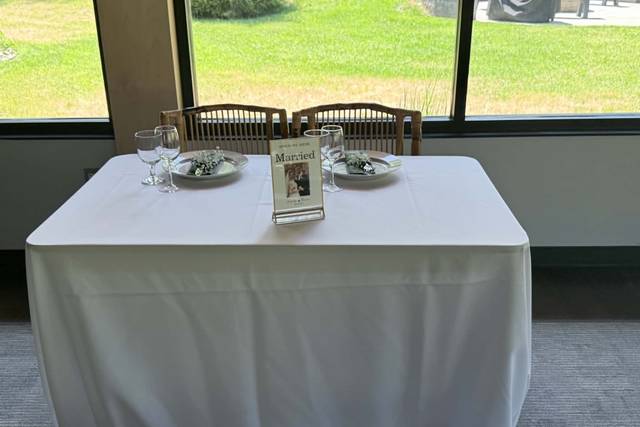 Sweetheart Table