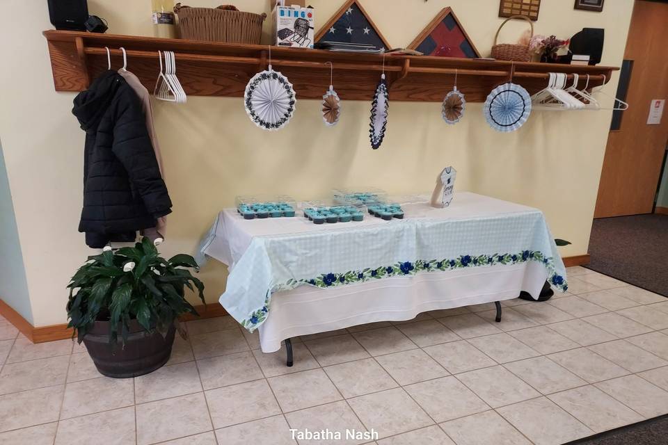 Baby Shower Cake Table