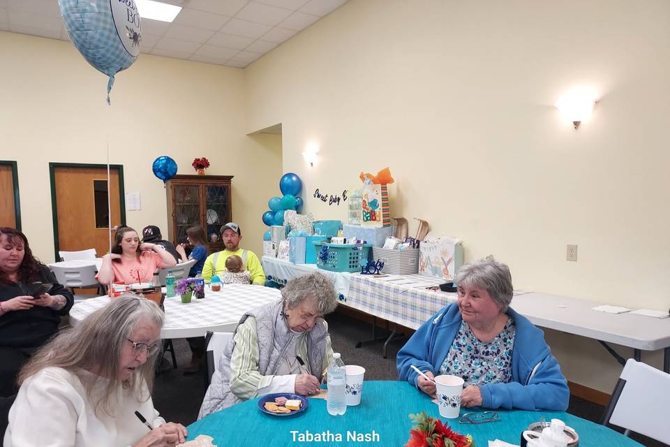 Baby Shower Gift Table