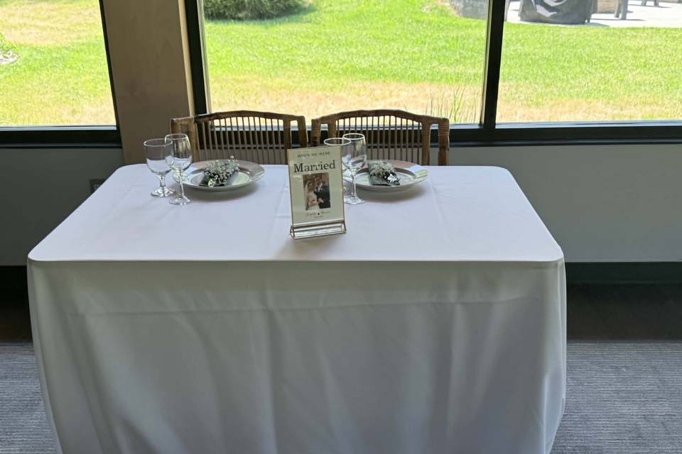 Tables to go outside