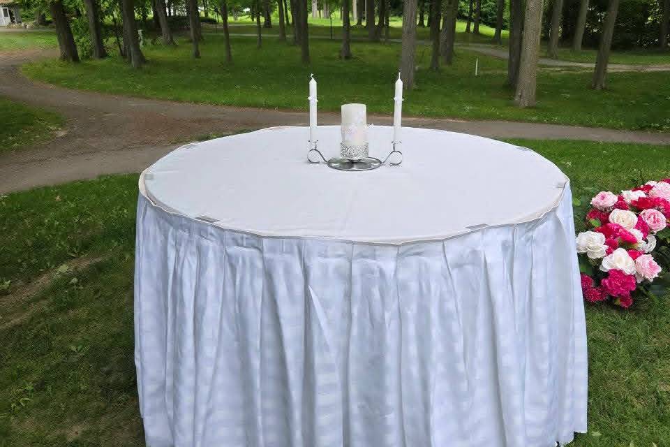 Table Set up