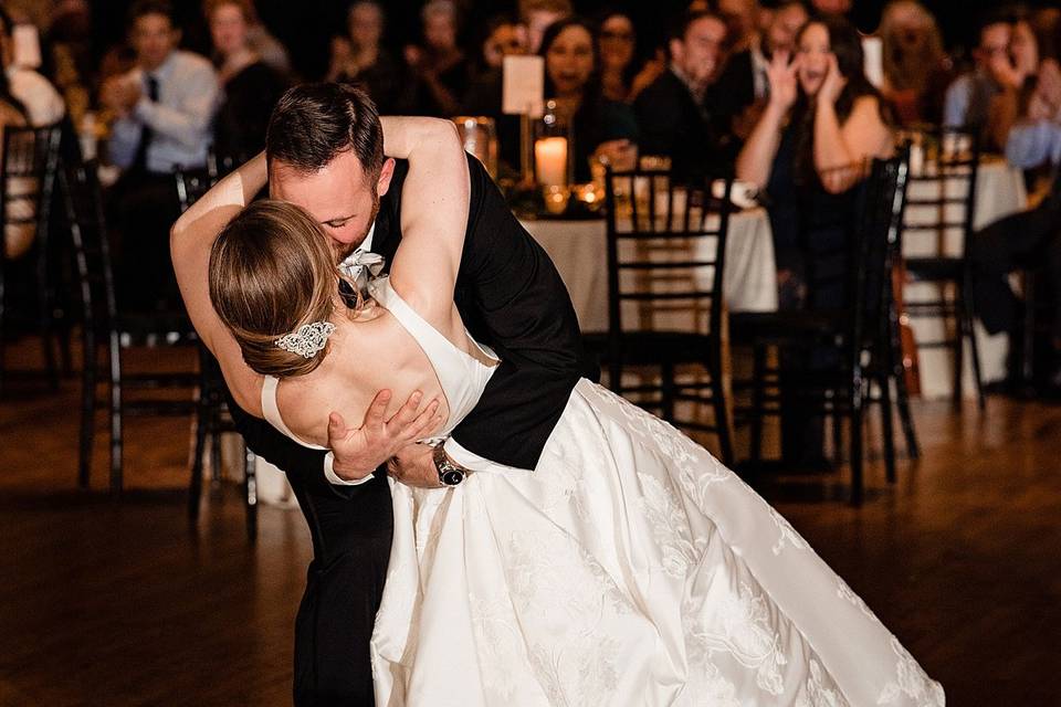 Dip during First Dance