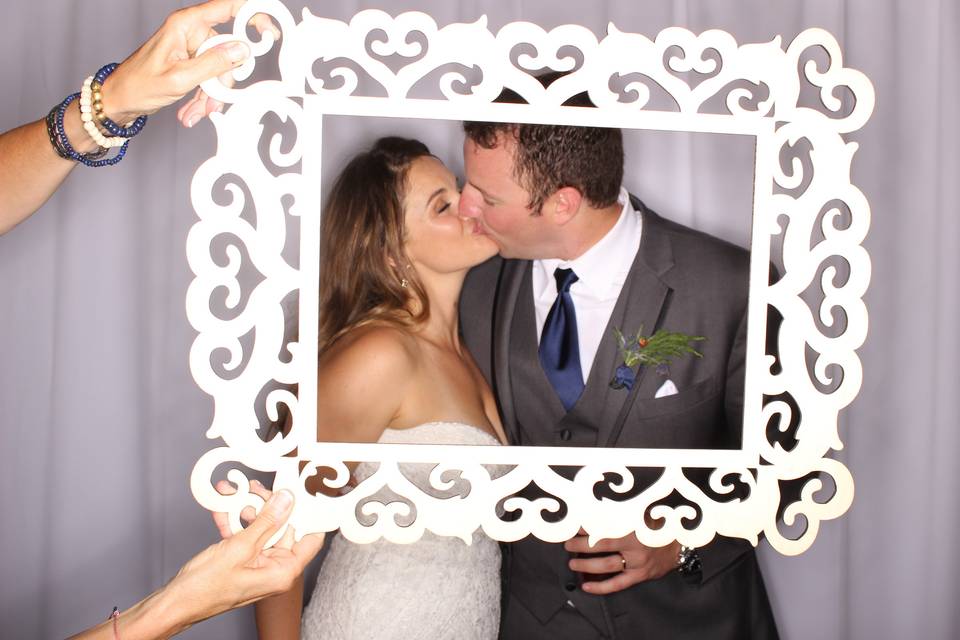 Wedding photo booth