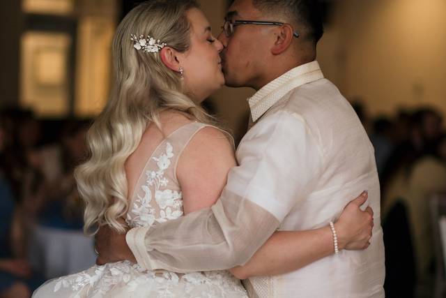Birde & Groom at Reception