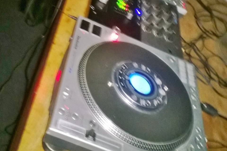 Technics 1200 CDJ's is what i use , feels more like record turtables then any other unit