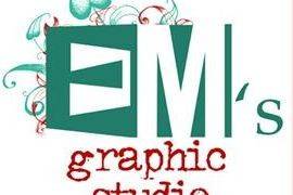 EM's Graphic Studio Logo