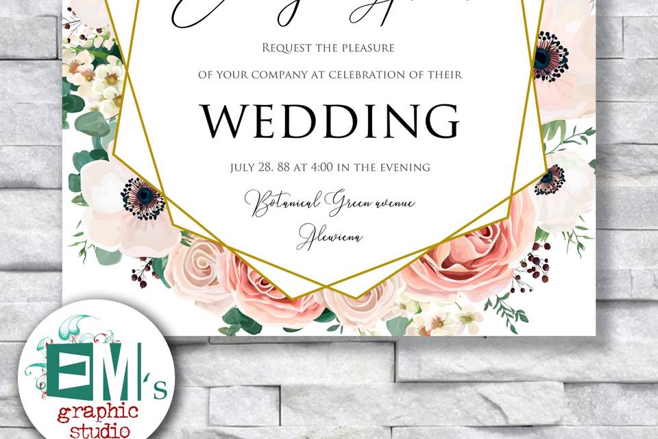 Elegant invite