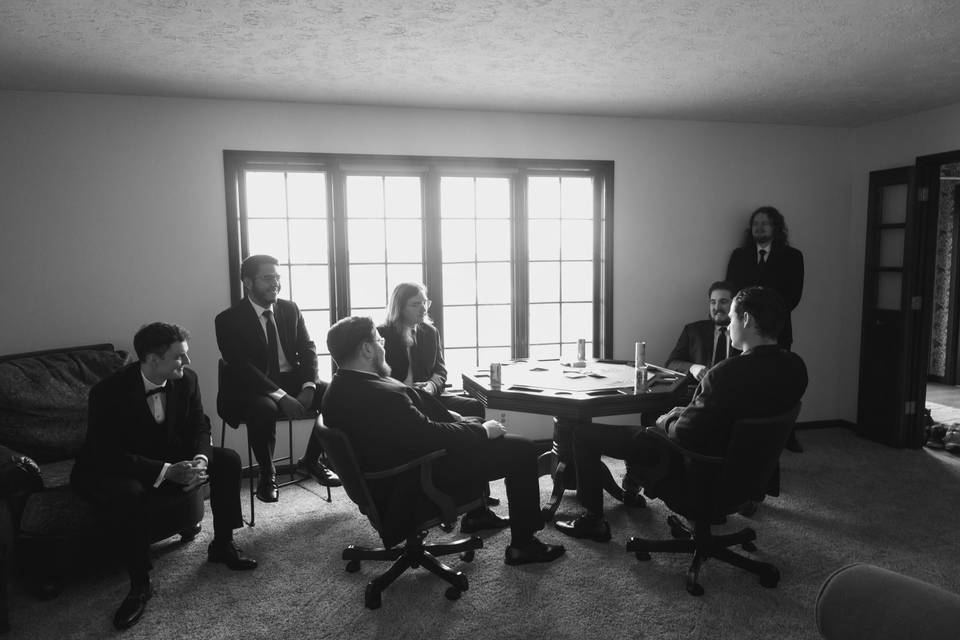 Poker table talk