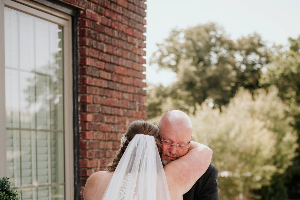 Father daughter first look