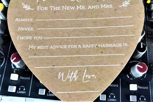 Advice for newlyweds