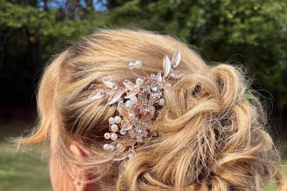 Elegant updo