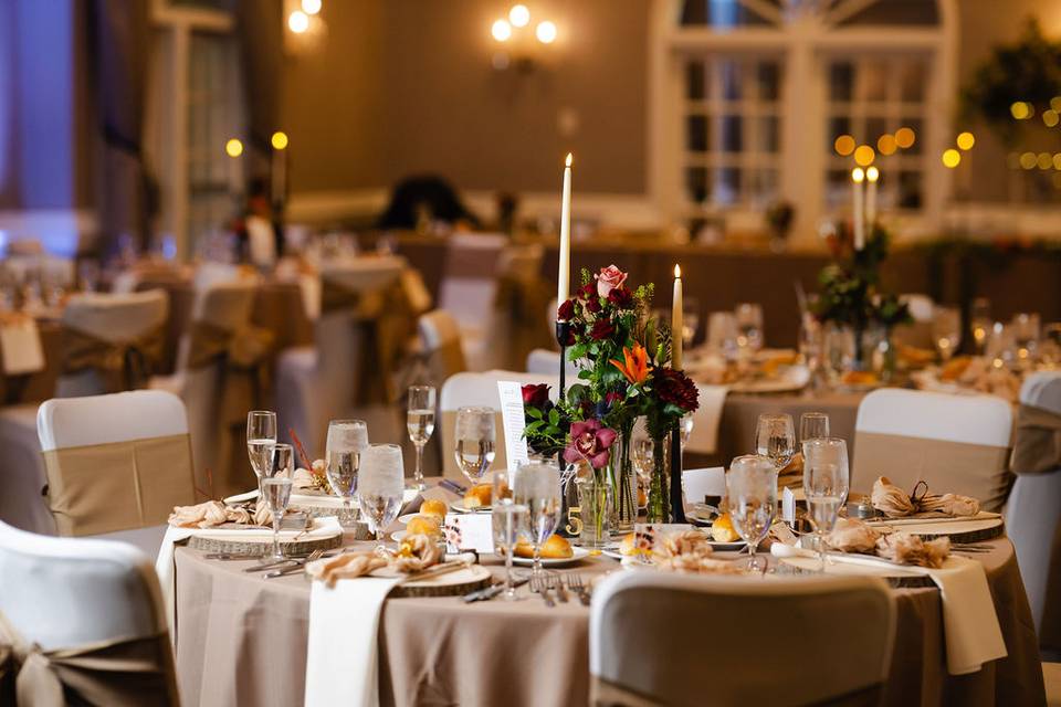 November outdoor ceremony