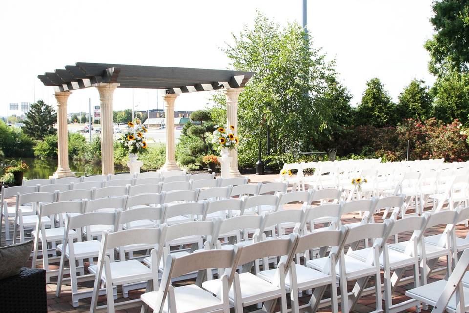 Patio Outdoor Ceremony