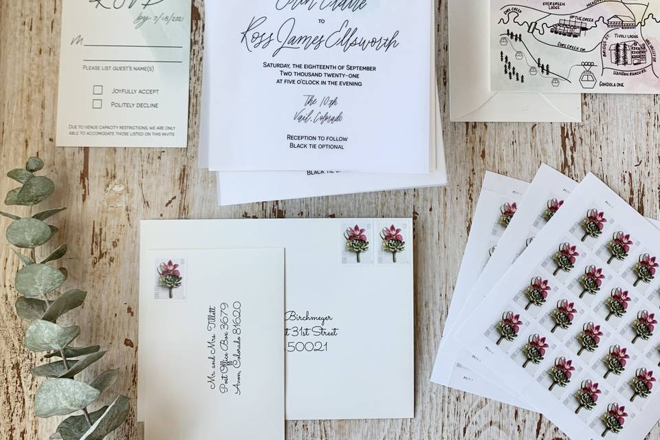 Custom Premium Invitations