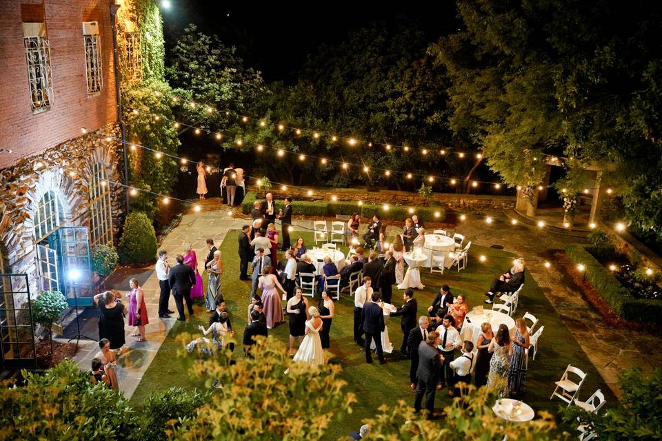 White Garden Reception