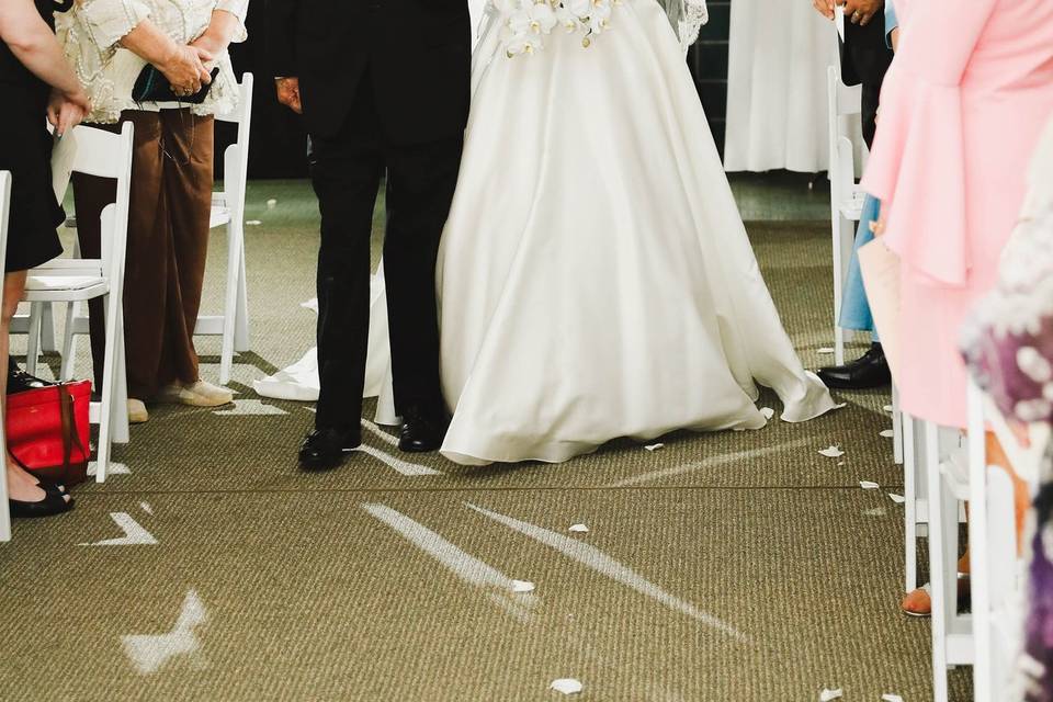 White Garden Ceremony