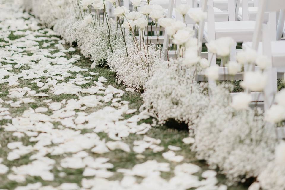 White Garden Ceremony