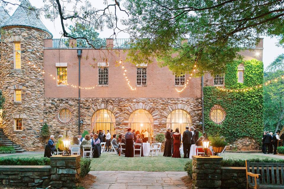 Rear Lawn Tented Reception