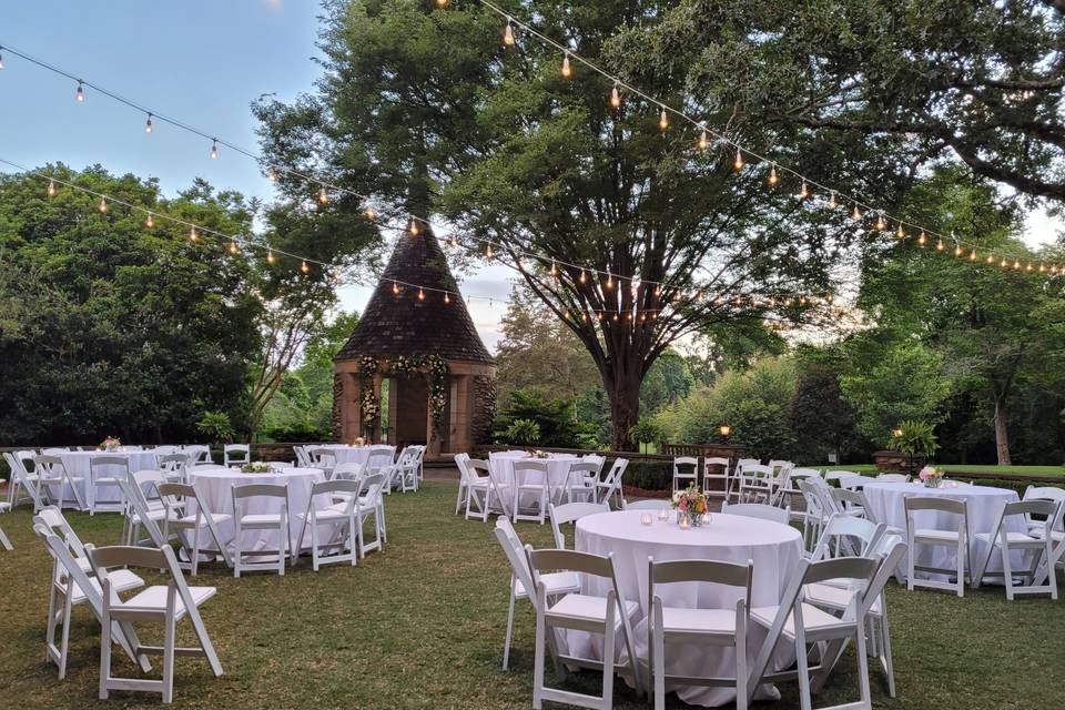 White Garden Reception