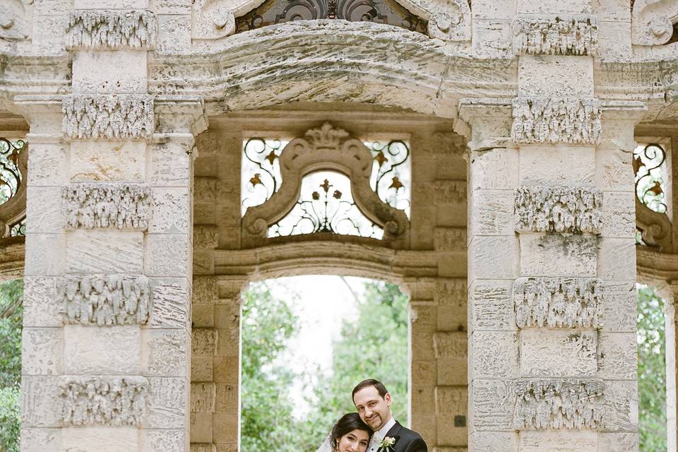 Couple at Vizcaya