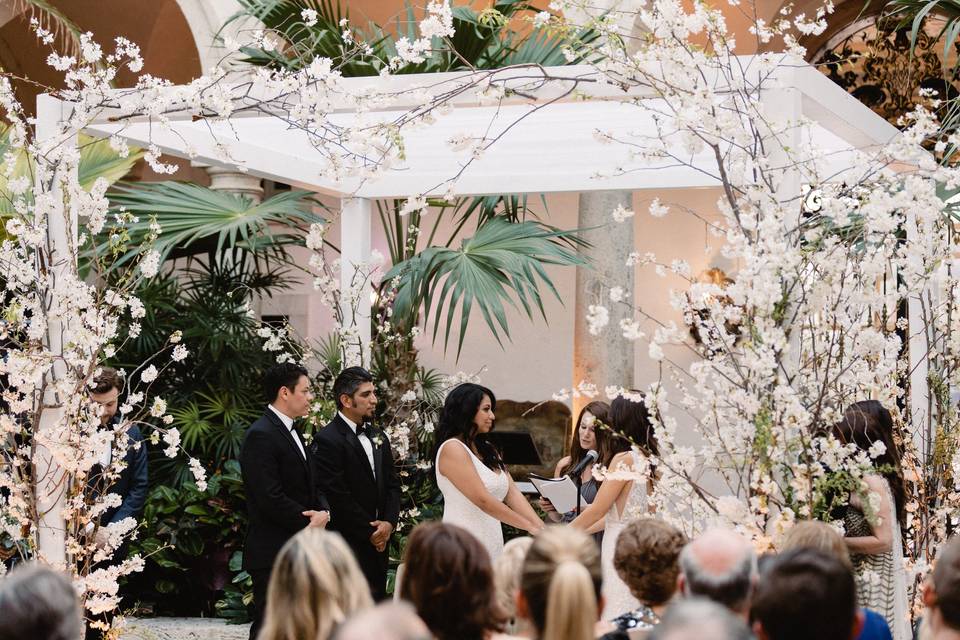 Cherry Blossom Chuppah