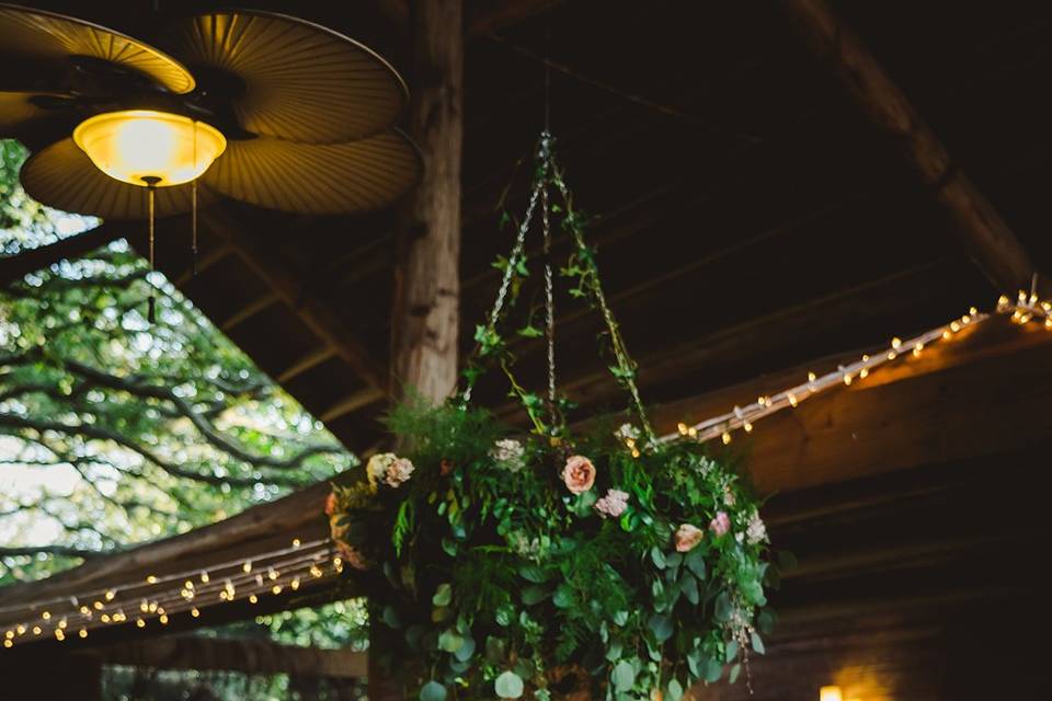 Hanging greenery