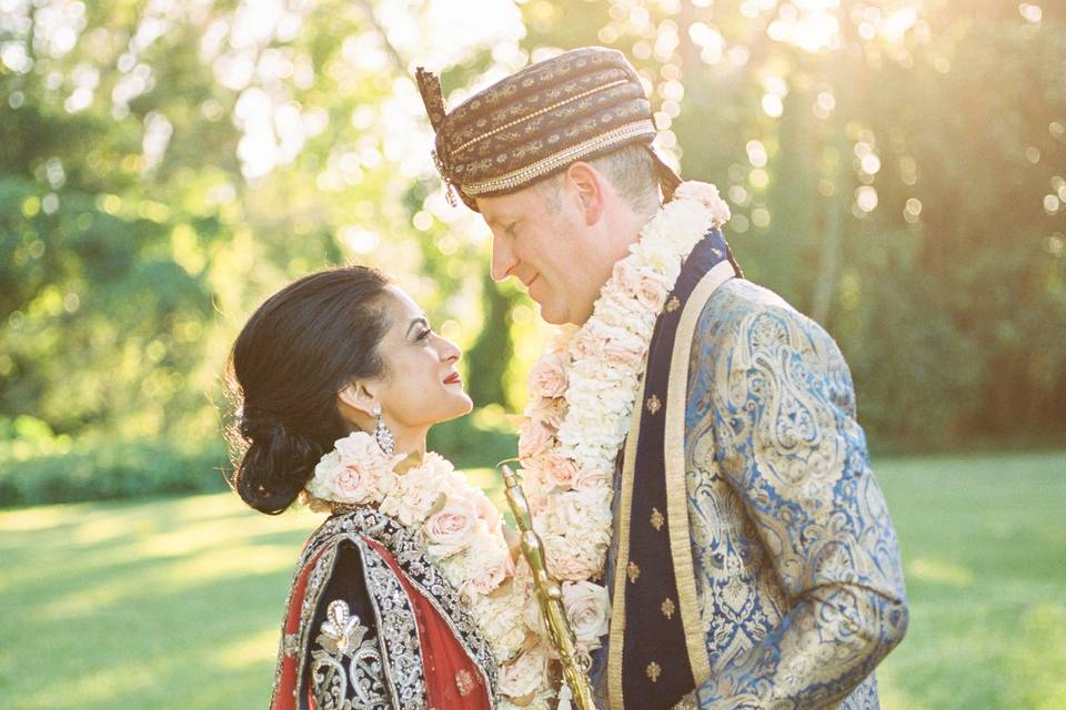 Indian wedding portrait