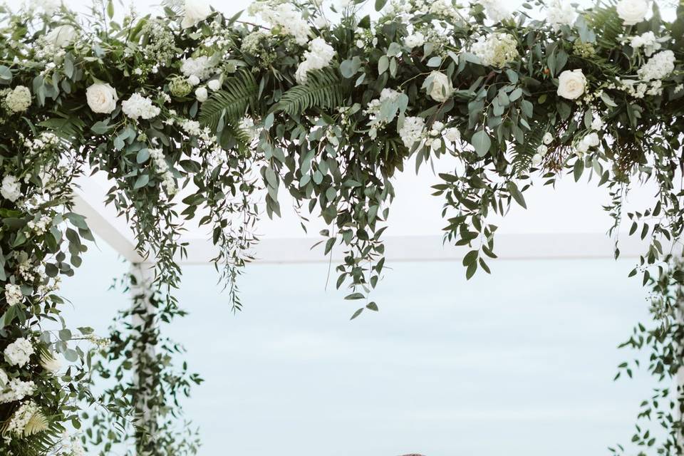 Beach ceremony Chuppah