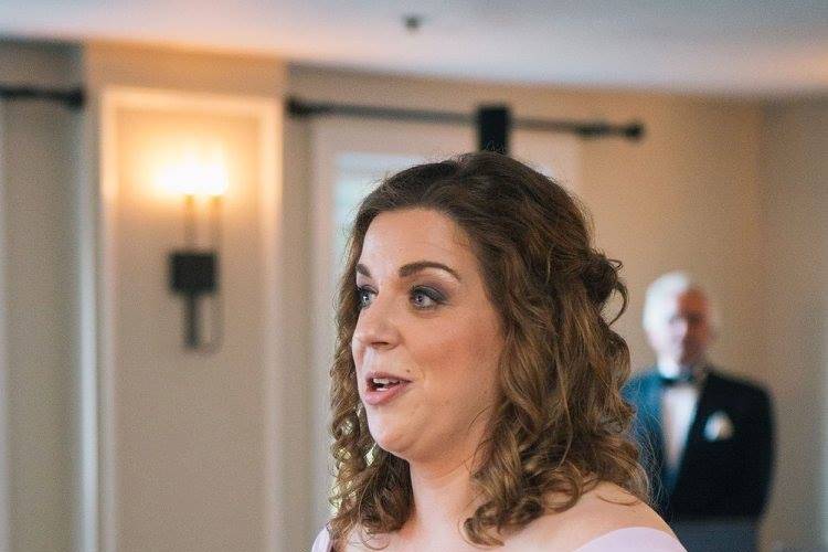 Liana performing for wedding ceremony in boston