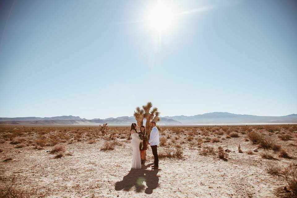 DRY LAKEBED ELOPEMENT