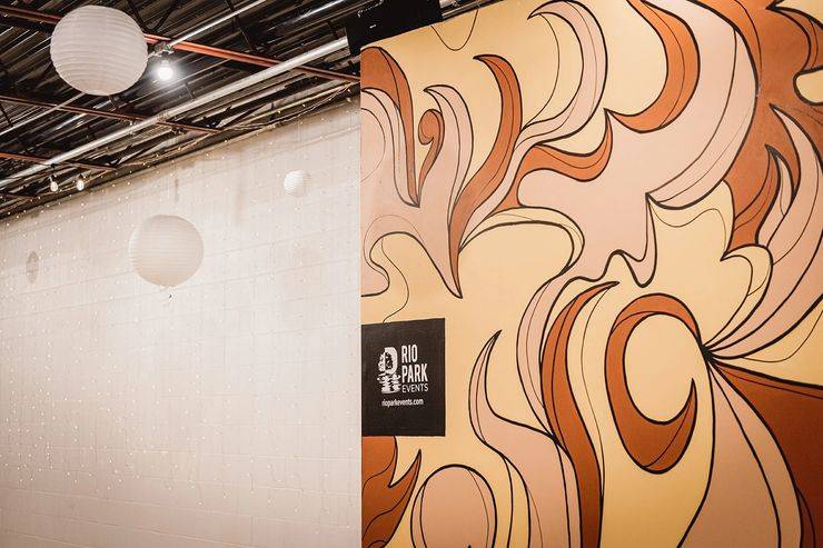 Mural for photos